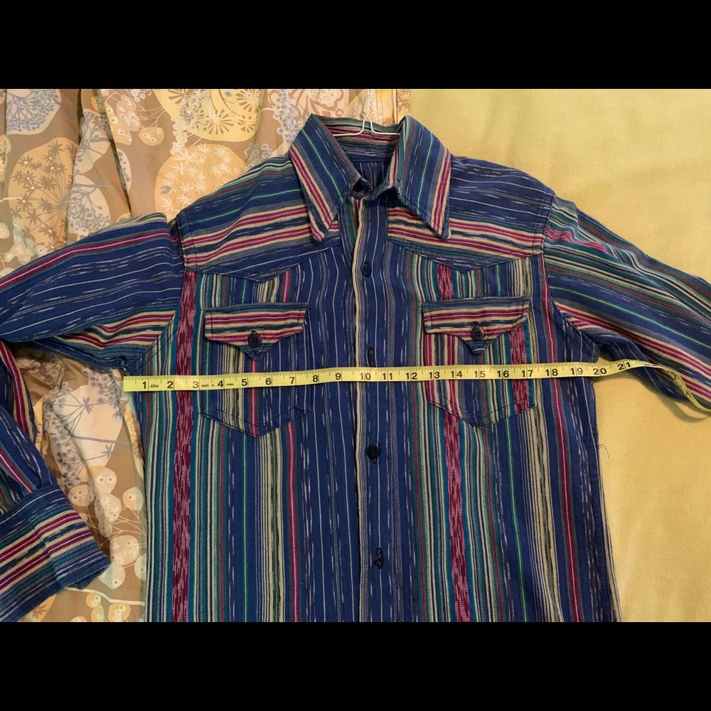 Aztec Boho Vintage 1980’s Southwestern Shirt. EUC.